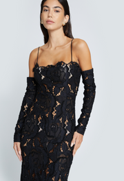 FRIDA BEADED LACE DRESS